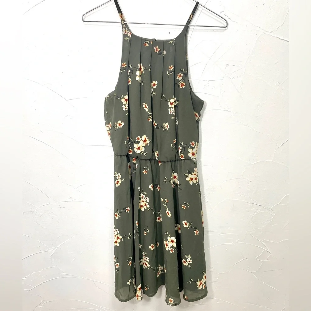 Blue Rain Green and floral dress - Picture 3 of 6